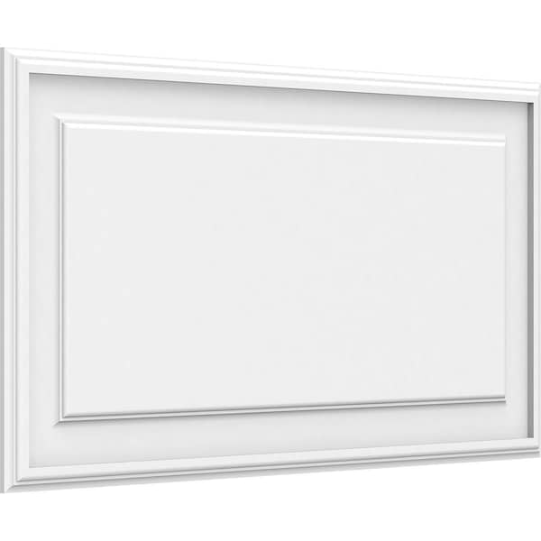 Ekena Millwork Legacy Raised Panel Decorative Wall Panel, 34"W x 18"H x 5/8"P WALP34X18X062LEG - main